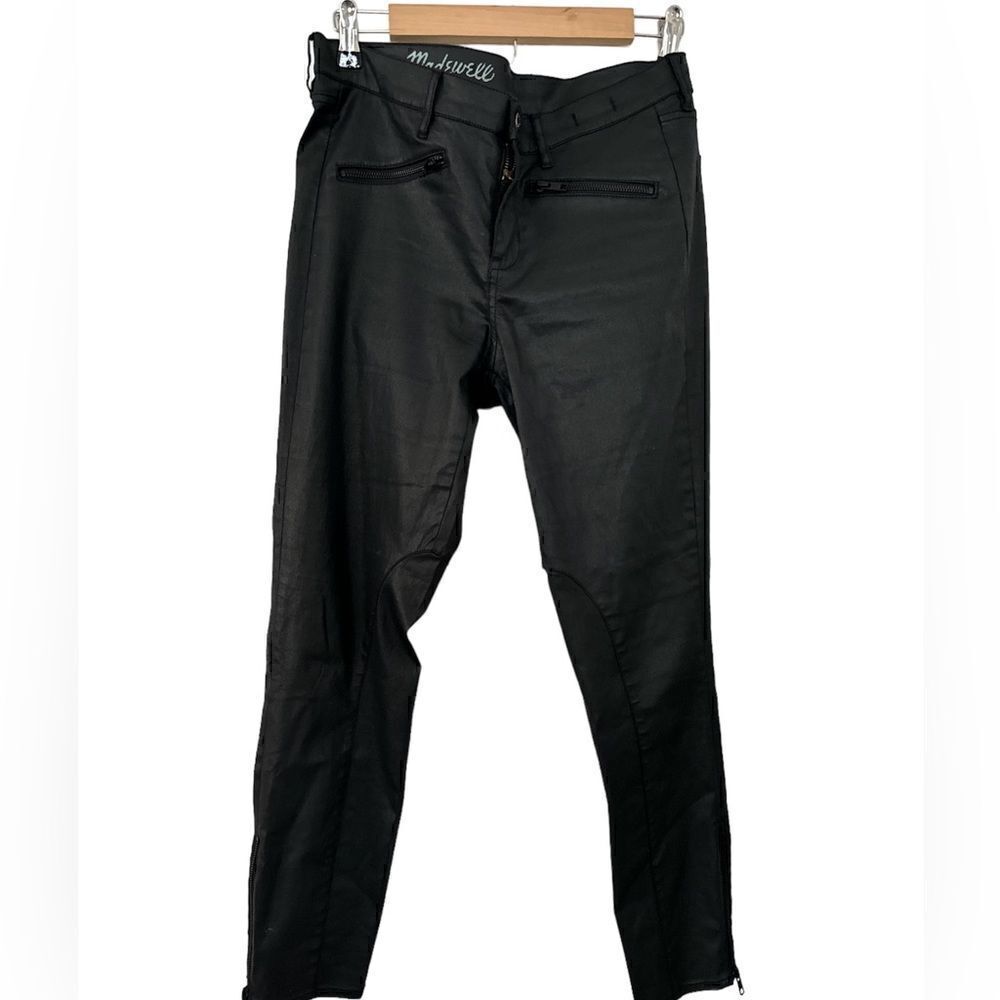 Madewell Skinny EUC
Ankle Coated
Motorcycle Jeans